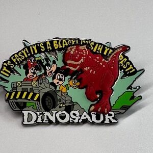 3 D DINOSAUR Attraction Animal Kingdom WDW Disney Pin Mickey Minnie Goofy  2008